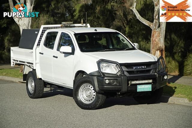 2018 ISUZU D-MAX SX DUAL CAB MY17 CAB CHASSIS