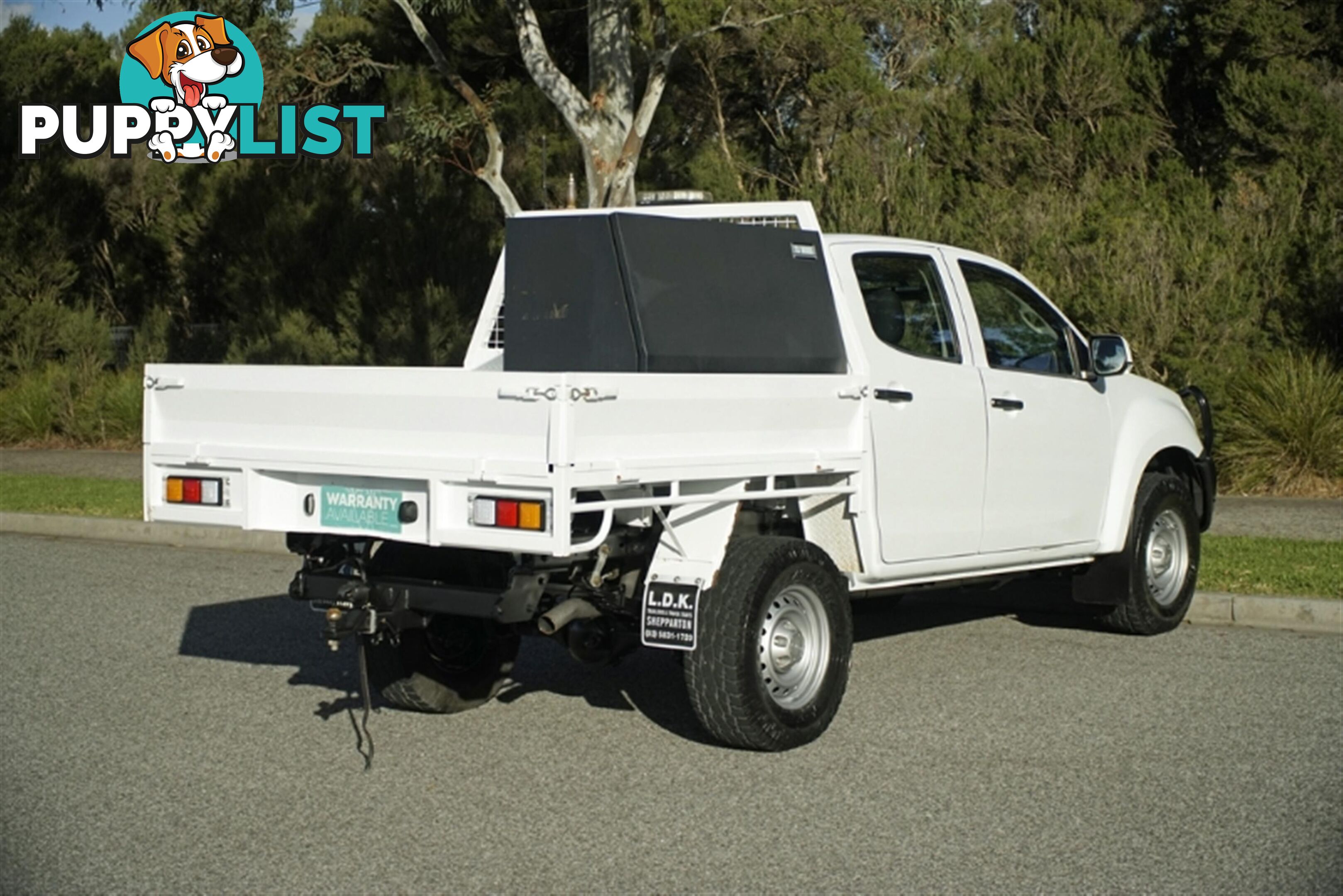 2018 ISUZU D-MAX SX DUAL CAB MY17 CAB CHASSIS