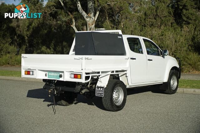 2018 ISUZU D-MAX SX DUAL CAB MY17 CAB CHASSIS