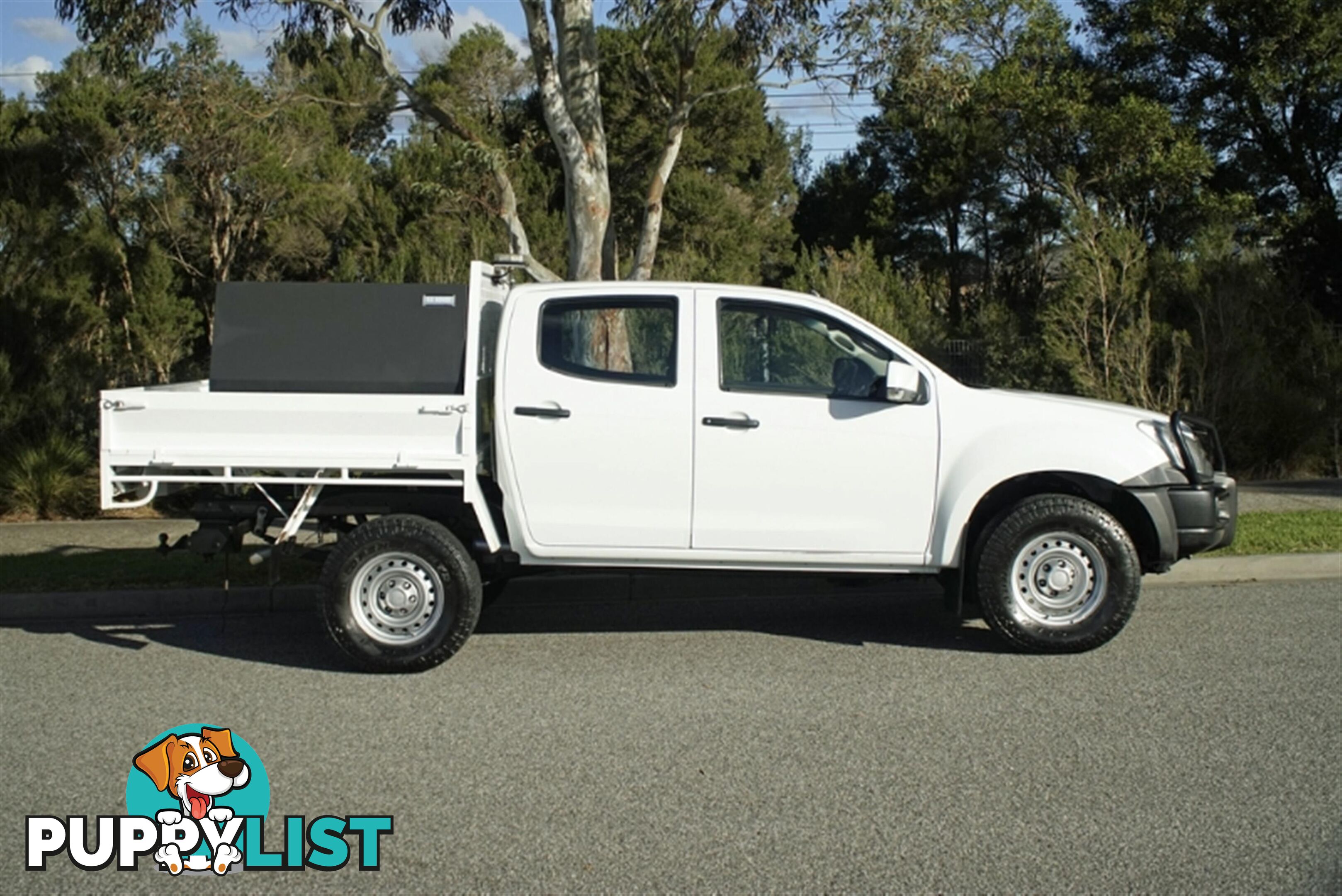 2018 ISUZU D-MAX SX DUAL CAB MY17 CAB CHASSIS