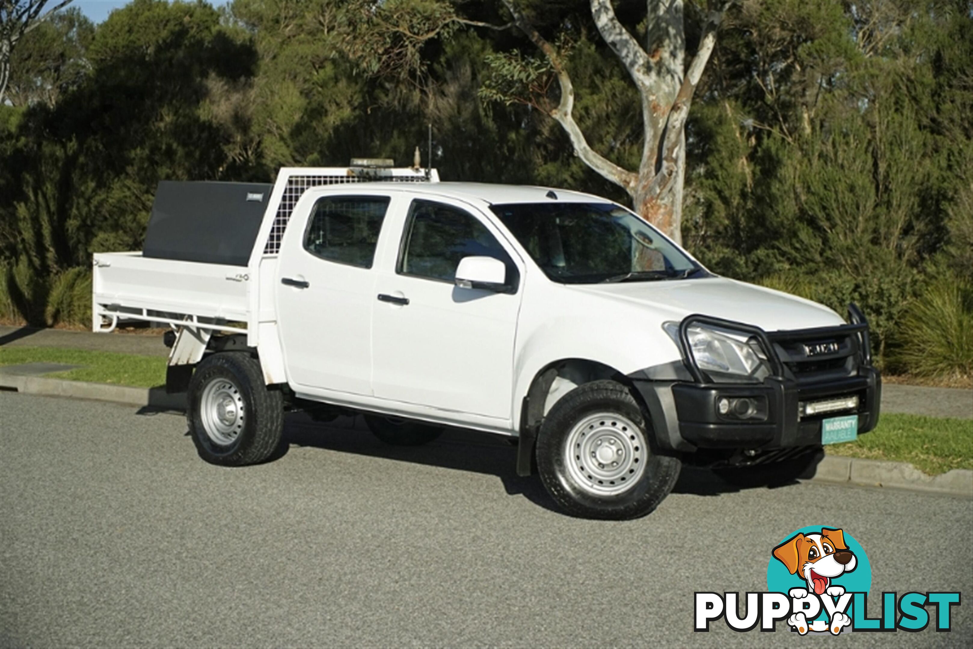 2018 ISUZU D-MAX SX DUAL CAB MY17 CAB CHASSIS