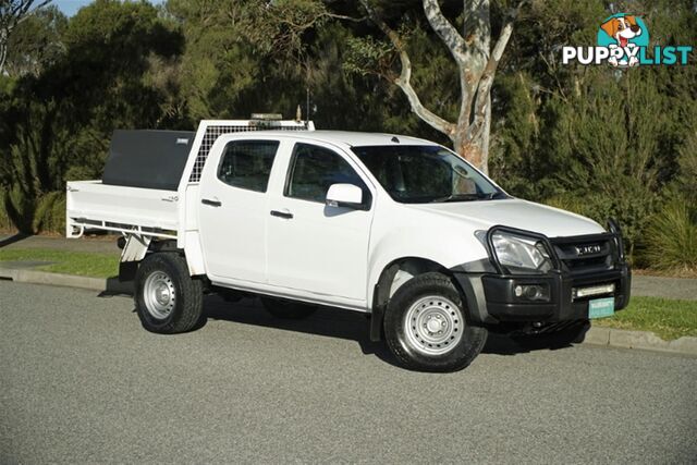 2018 ISUZU D-MAX SX DUAL CAB MY17 CAB CHASSIS