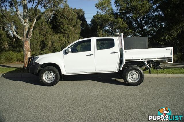 2018 ISUZU D-MAX SX DUAL CAB MY17 CAB CHASSIS