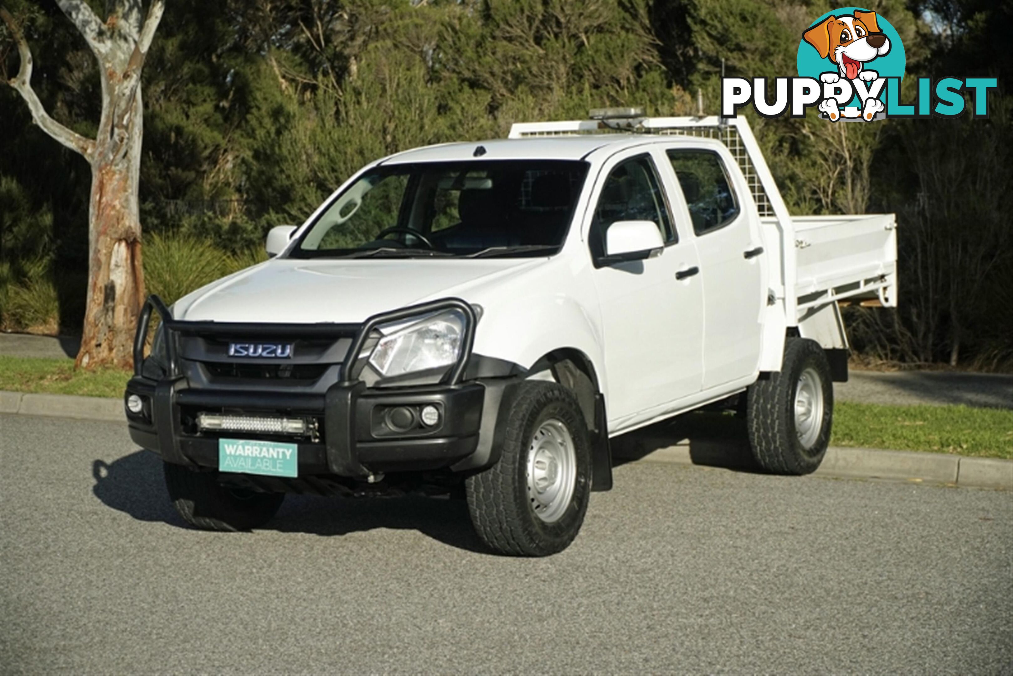 2018 ISUZU D-MAX SX DUAL CAB MY17 CAB CHASSIS