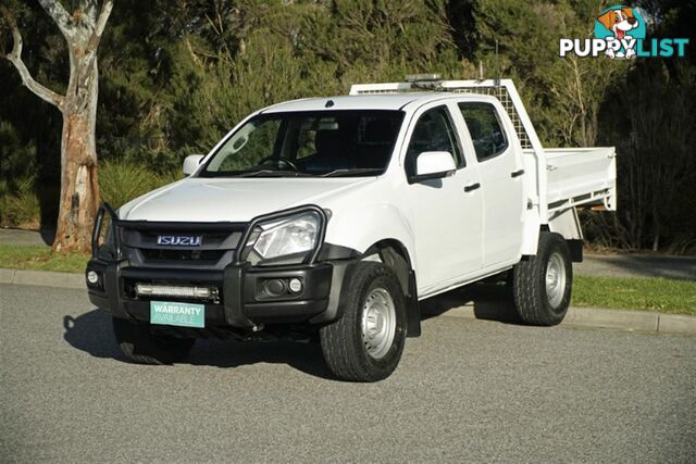 2018 ISUZU D-MAX SX DUAL CAB MY17 CAB CHASSIS