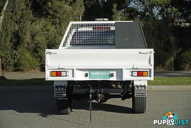 2018 ISUZU D-MAX SX DUAL CAB MY17 CAB CHASSIS