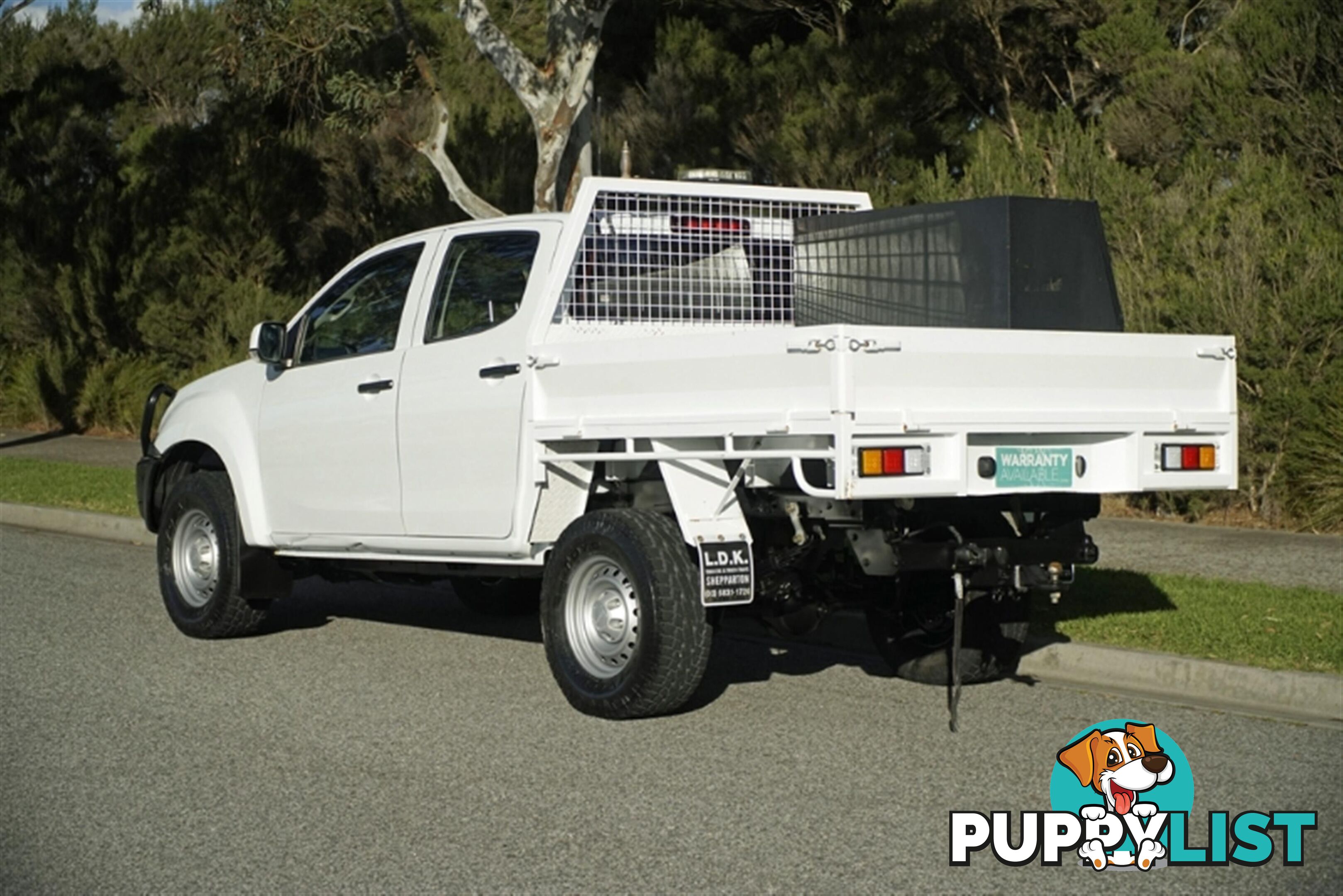 2018 ISUZU D-MAX SX DUAL CAB MY17 CAB CHASSIS