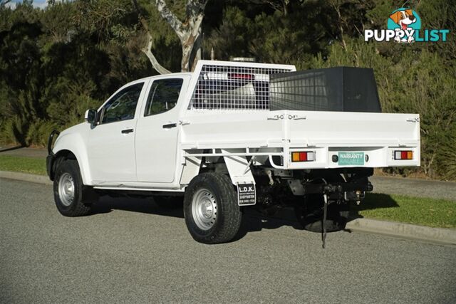 2018 ISUZU D-MAX SX DUAL CAB MY17 CAB CHASSIS