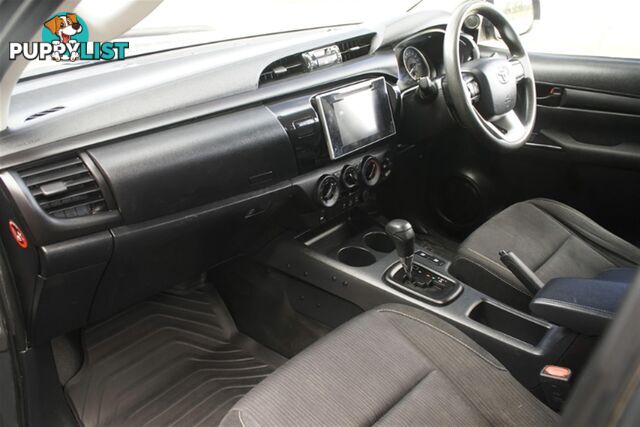 2019 TOYOTA HILUX SR DUAL CAB GUN126R CAB CHASSIS