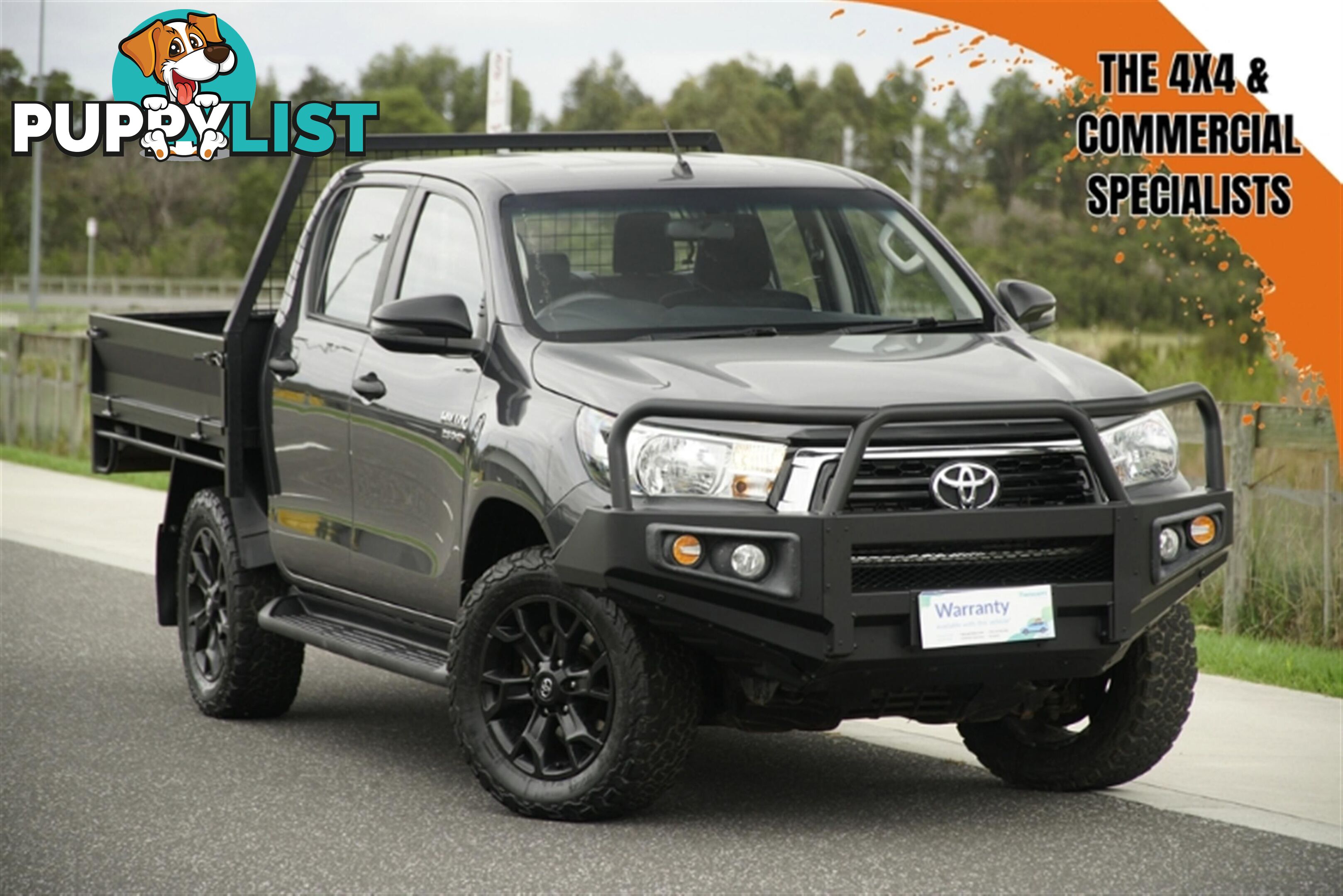 2019 TOYOTA HILUX SR DUAL CAB GUN126R CAB CHASSIS