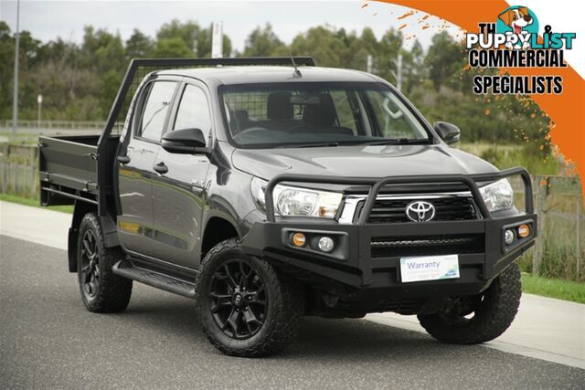 2019 TOYOTA HILUX SR DUAL CAB GUN126R CAB CHASSIS