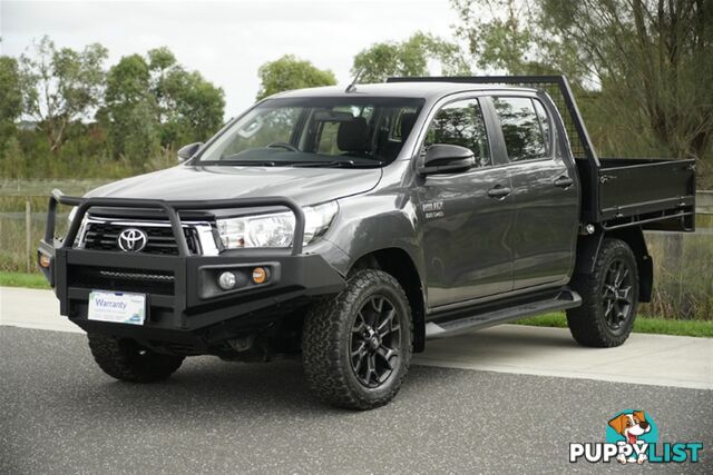 2019 TOYOTA HILUX SR DUAL CAB GUN126R CAB CHASSIS