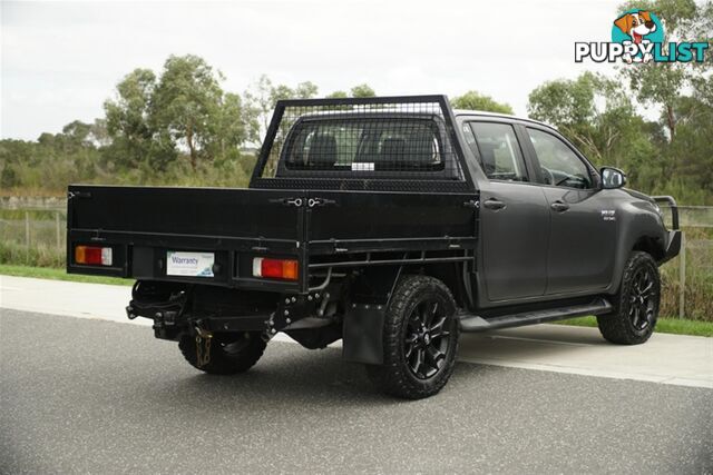 2019 TOYOTA HILUX SR DUAL CAB GUN126R CAB CHASSIS