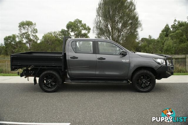 2019 TOYOTA HILUX SR DUAL CAB GUN126R CAB CHASSIS