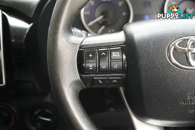 2019 TOYOTA HILUX SR DUAL CAB GUN126R CAB CHASSIS