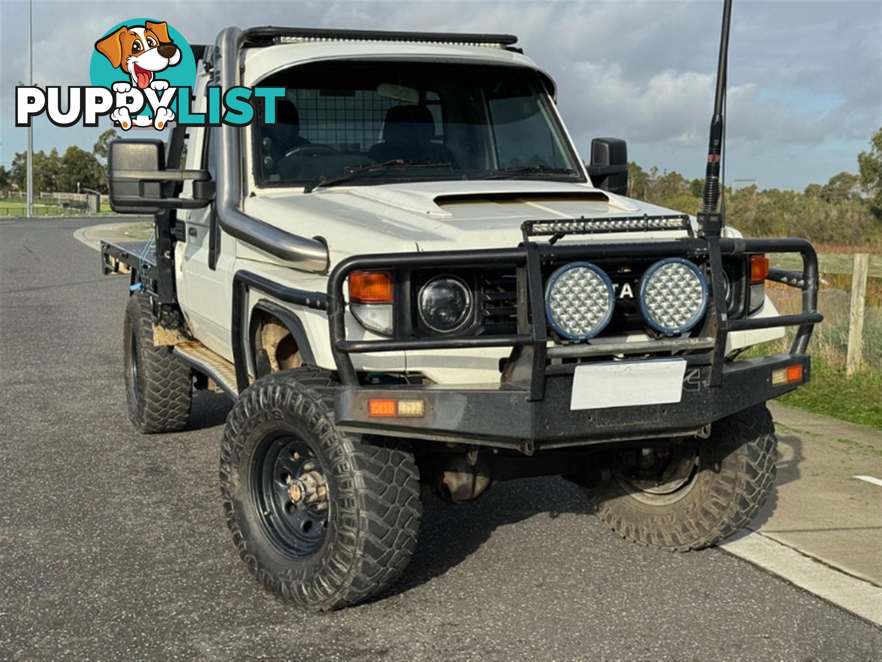 2000 TOYOTA LANDCRUISER SINGLE CAB HZJ79R CAB CHASSIS