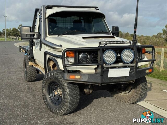 2000 TOYOTA LANDCRUISER SINGLE CAB HZJ79R CAB CHASSIS