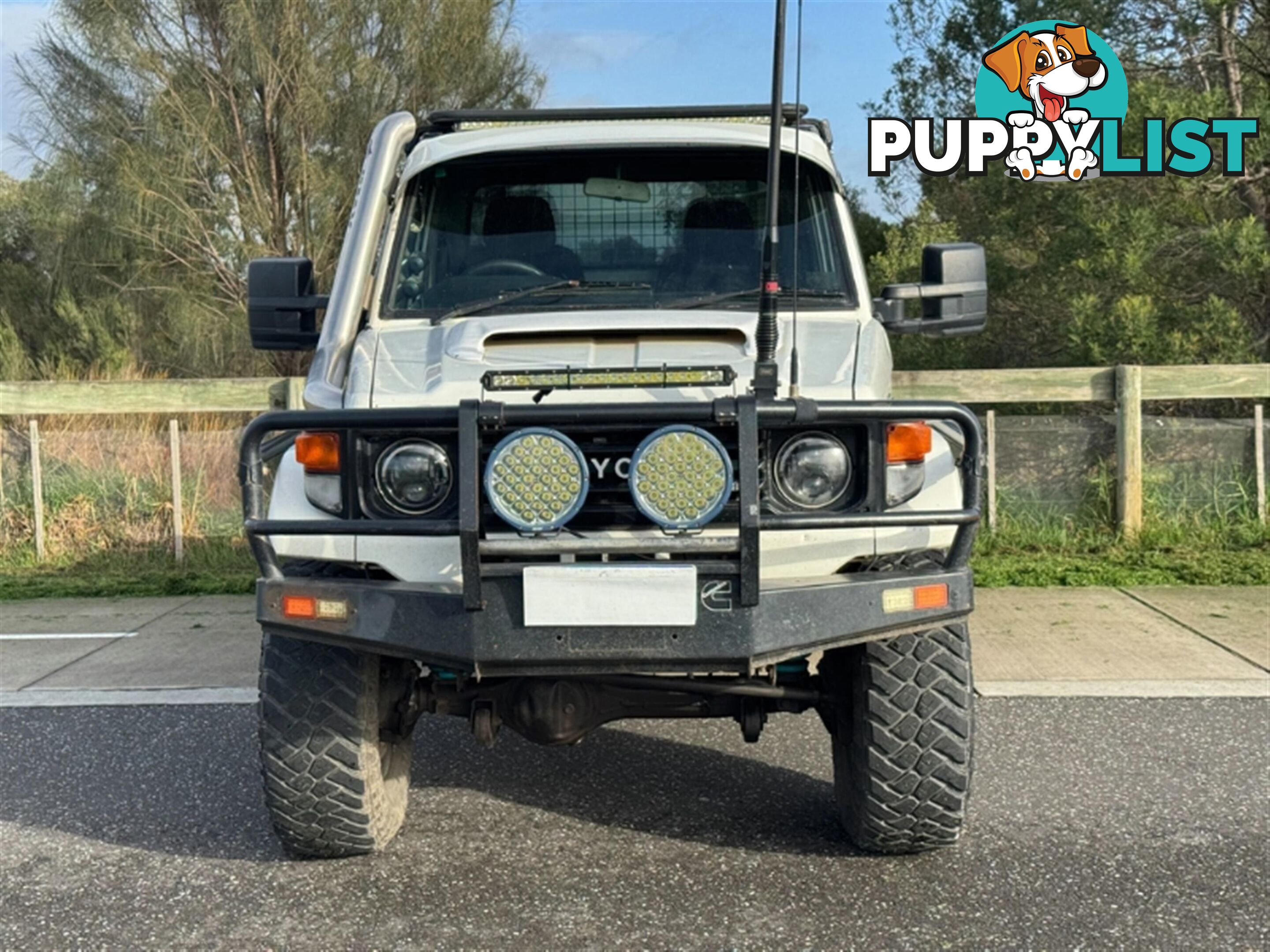 2000 TOYOTA LANDCRUISER SINGLE CAB HZJ79R CAB CHASSIS