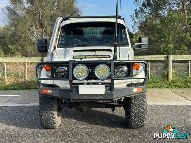 2000 TOYOTA LANDCRUISER SINGLE CAB HZJ79R CAB CHASSIS