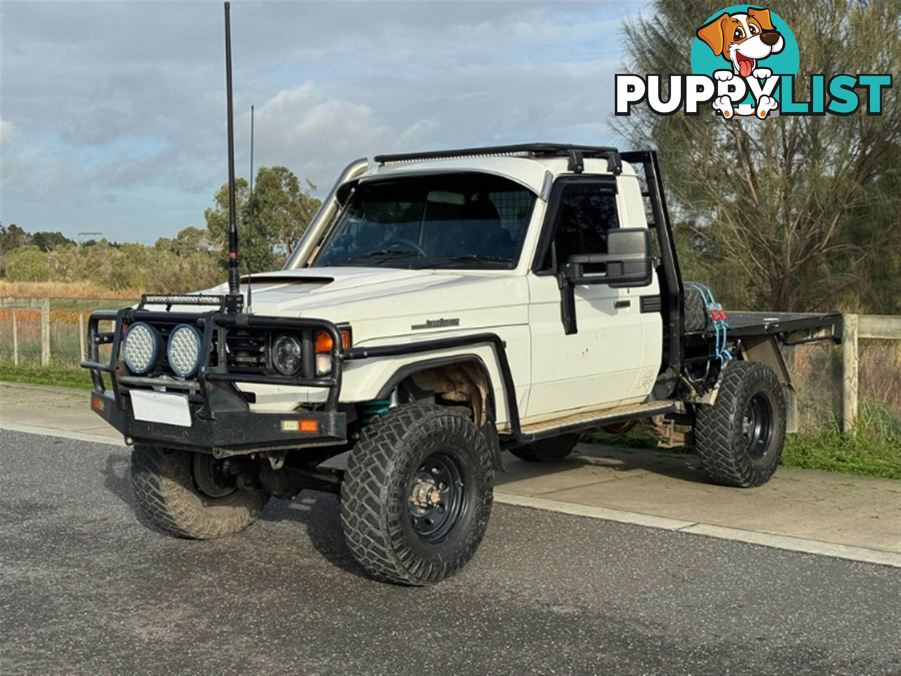 2000 TOYOTA LANDCRUISER SINGLE CAB HZJ79R CAB CHASSIS