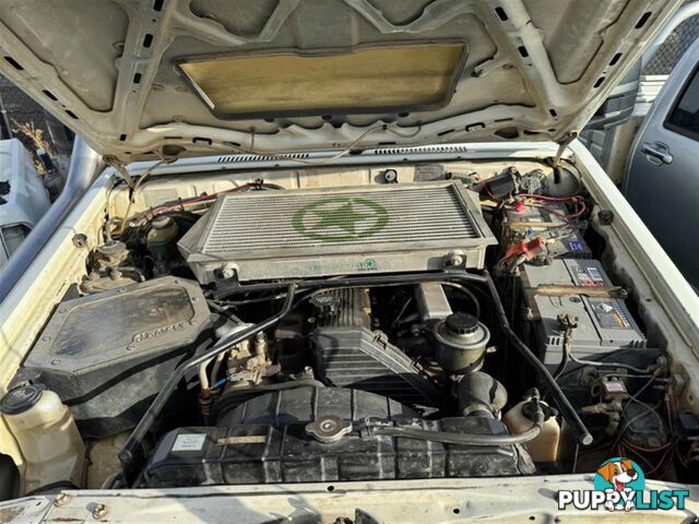 2000 TOYOTA LANDCRUISER SINGLE CAB HZJ79R CAB CHASSIS