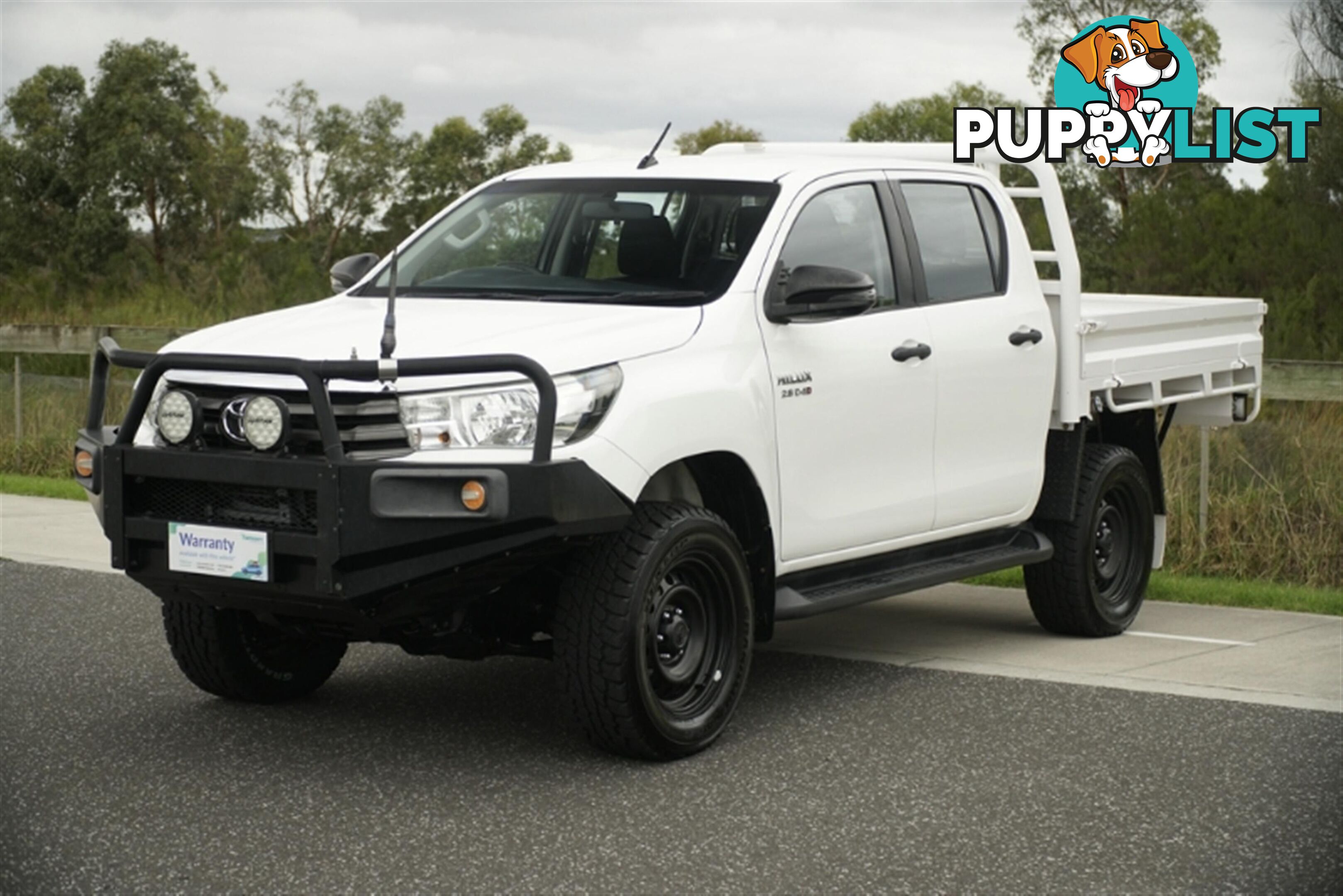 2017 TOYOTA HILUX SR DUAL CAB GUN126R CAB CHASSIS