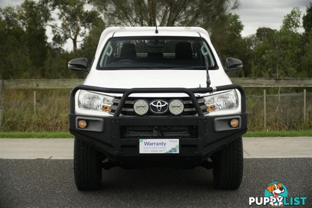 2017 TOYOTA HILUX SR DUAL CAB GUN126R CAB CHASSIS