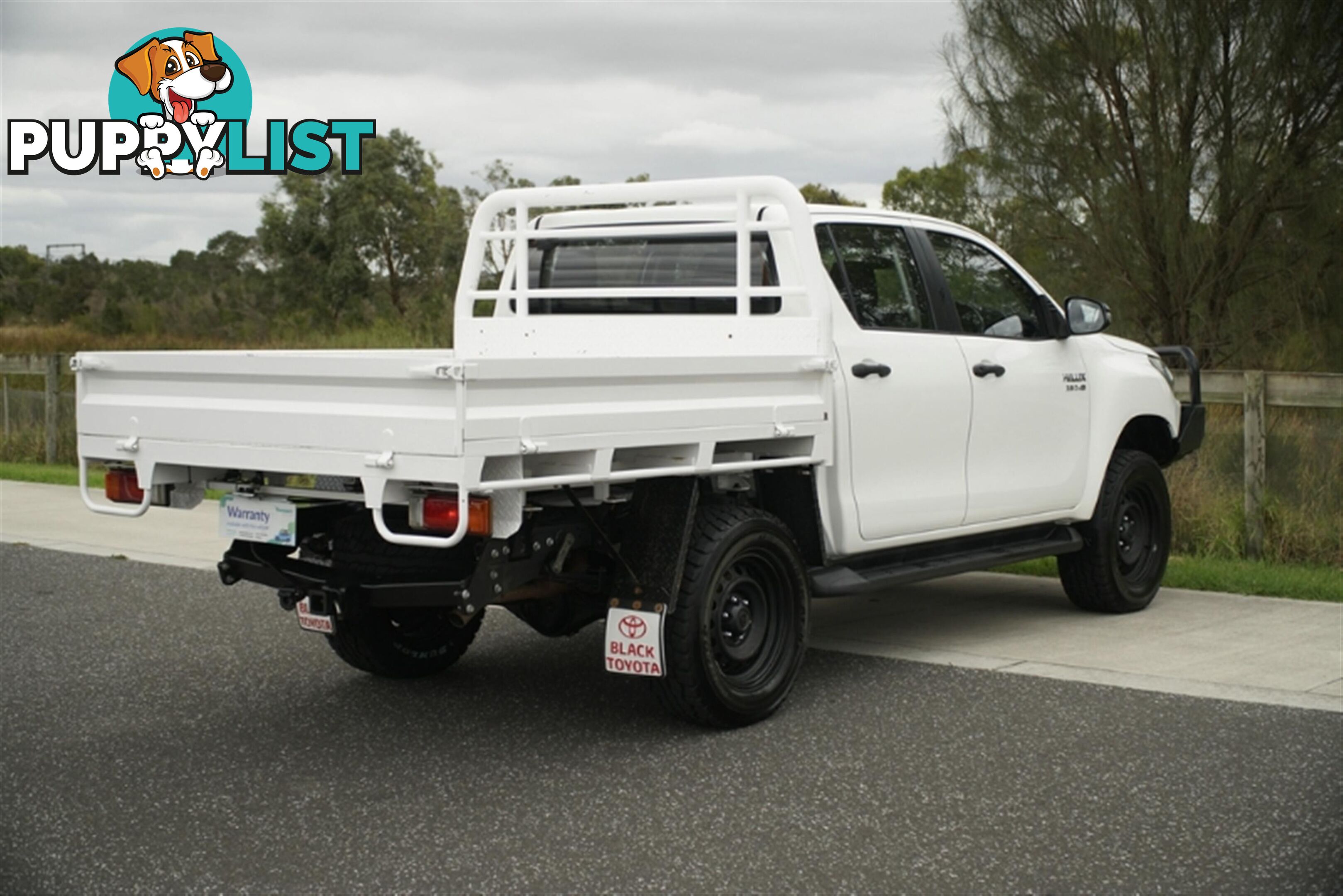 2017 TOYOTA HILUX SR DUAL CAB GUN126R CAB CHASSIS