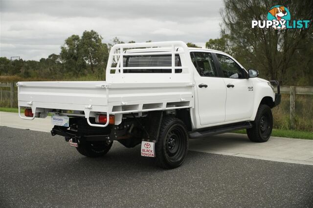 2017 TOYOTA HILUX SR DUAL CAB GUN126R CAB CHASSIS