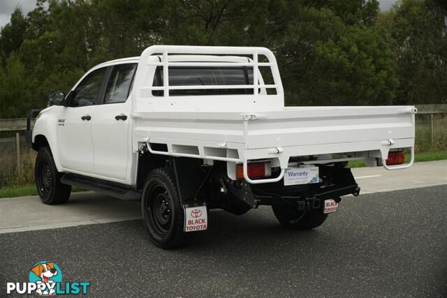 2017 TOYOTA HILUX SR DUAL CAB GUN126R CAB CHASSIS