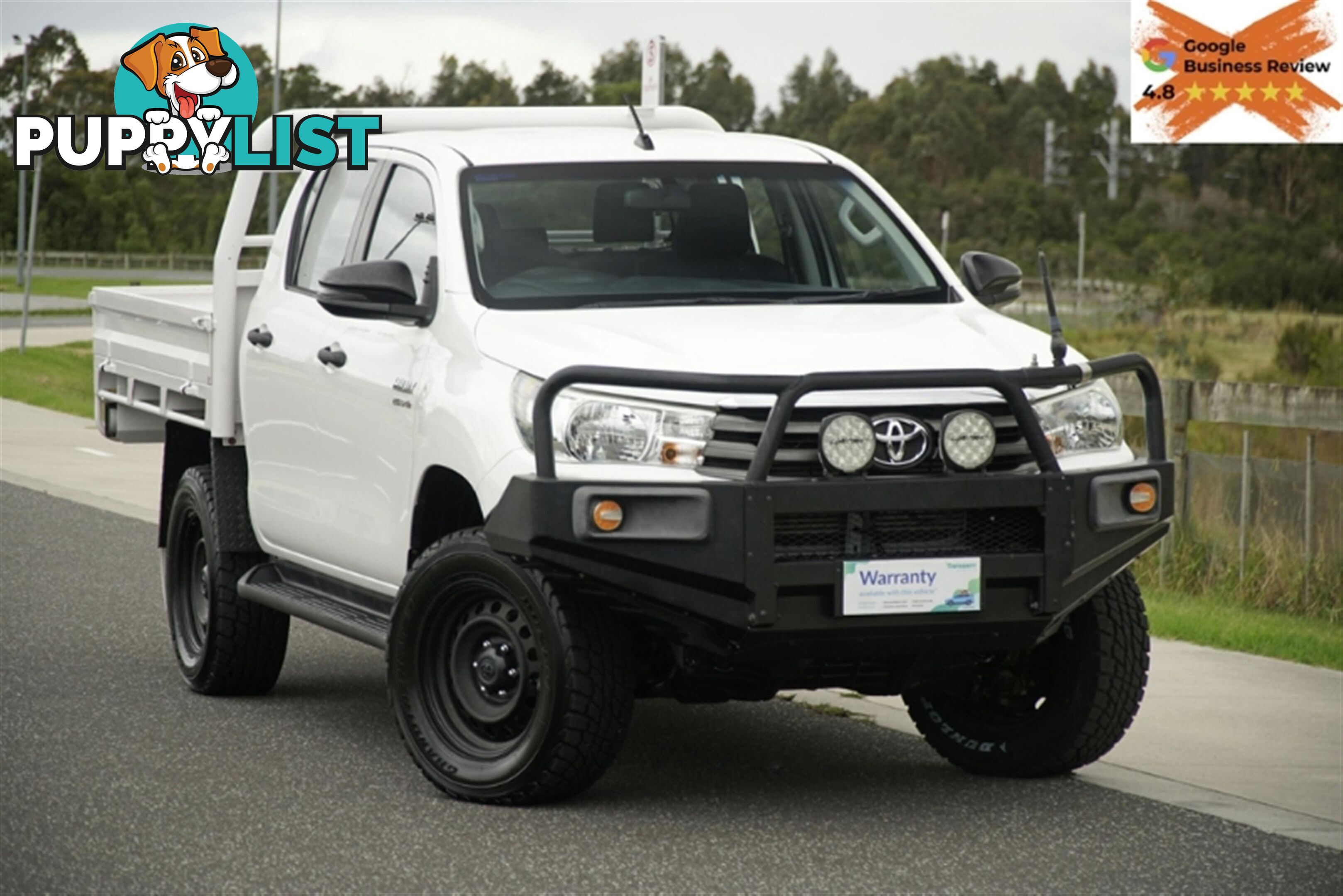 2017 TOYOTA HILUX SR DUAL CAB GUN126R CAB CHASSIS