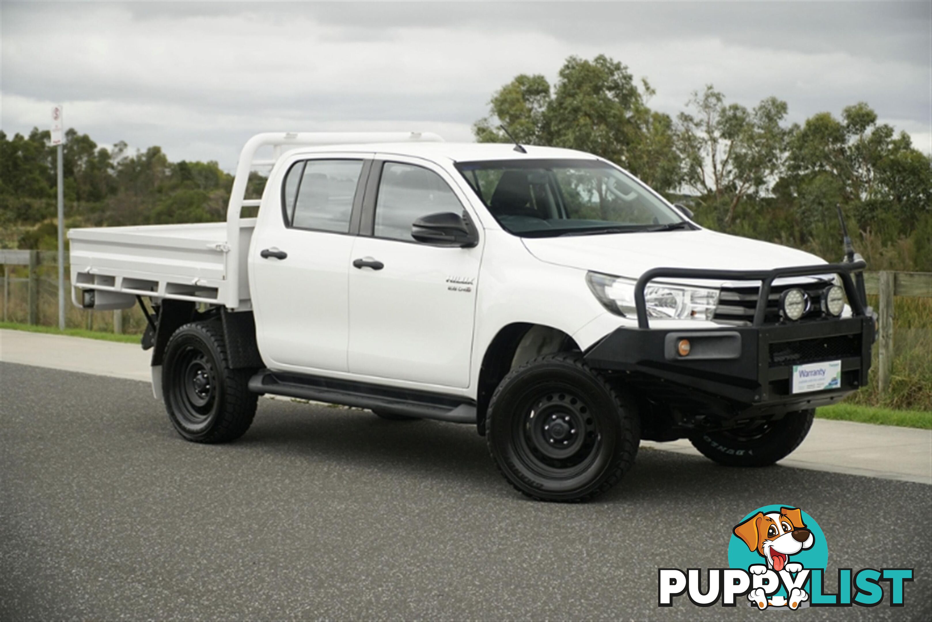 2017 TOYOTA HILUX SR DUAL CAB GUN126R CAB CHASSIS