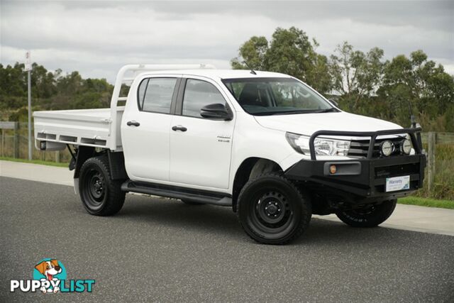 2017 TOYOTA HILUX SR DUAL CAB GUN126R CAB CHASSIS