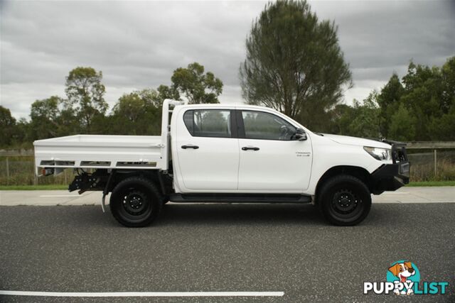 2017 TOYOTA HILUX SR DUAL CAB GUN126R CAB CHASSIS