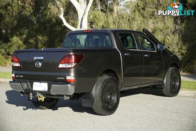 2016 MAZDA BT-50 GT DUAL CAB UR0YG1 UTILITY