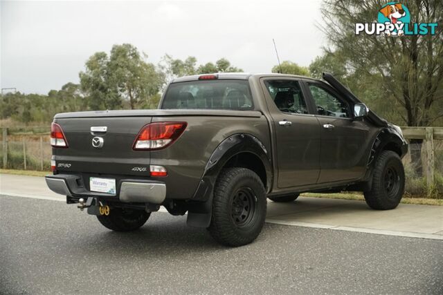 2016 MAZDA BT-50 GT DUAL CAB UR0YG1 UTILITY