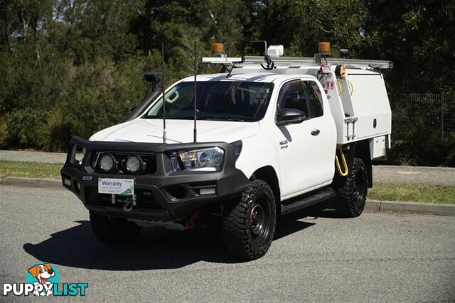 2018 TOYOTA HILUX SR EXTENDED CAB GUN126R CAB CHASSIS