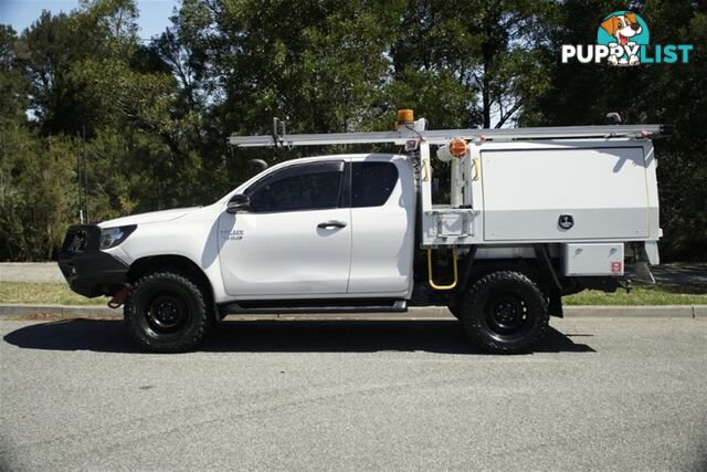 2018 TOYOTA HILUX SR EXTENDED CAB GUN126R CAB CHASSIS