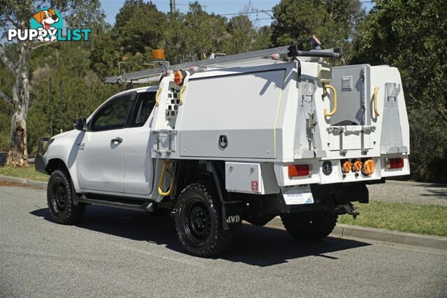 2018 TOYOTA HILUX SR EXTENDED CAB GUN126R CAB CHASSIS