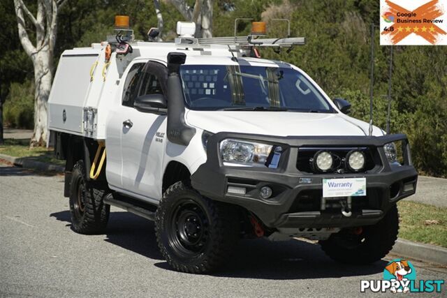 2018 TOYOTA HILUX SR EXTENDED CAB GUN126R CAB CHASSIS