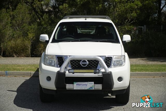 2012 NISSAN NAVARA ST DUAL CAB D40 S6 MY12 UTILITY