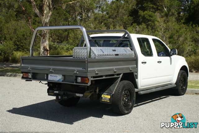 2012 NISSAN NAVARA ST DUAL CAB D40 S6 MY12 UTILITY