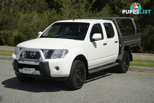 2012 NISSAN NAVARA ST DUAL CAB D40 S6 MY12 UTILITY