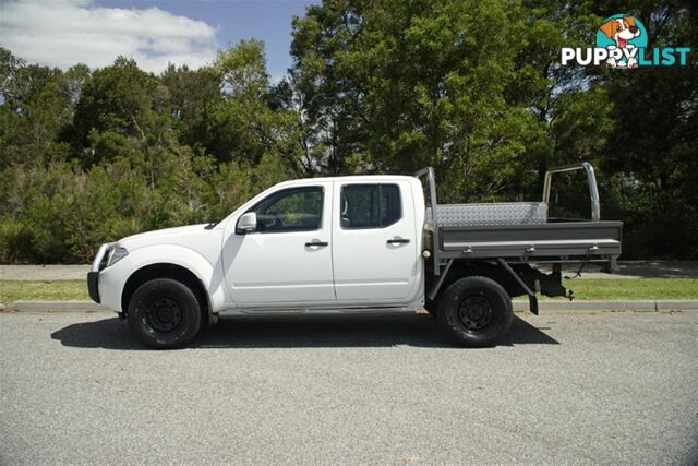 2012 NISSAN NAVARA ST DUAL CAB D40 S6 MY12 UTILITY