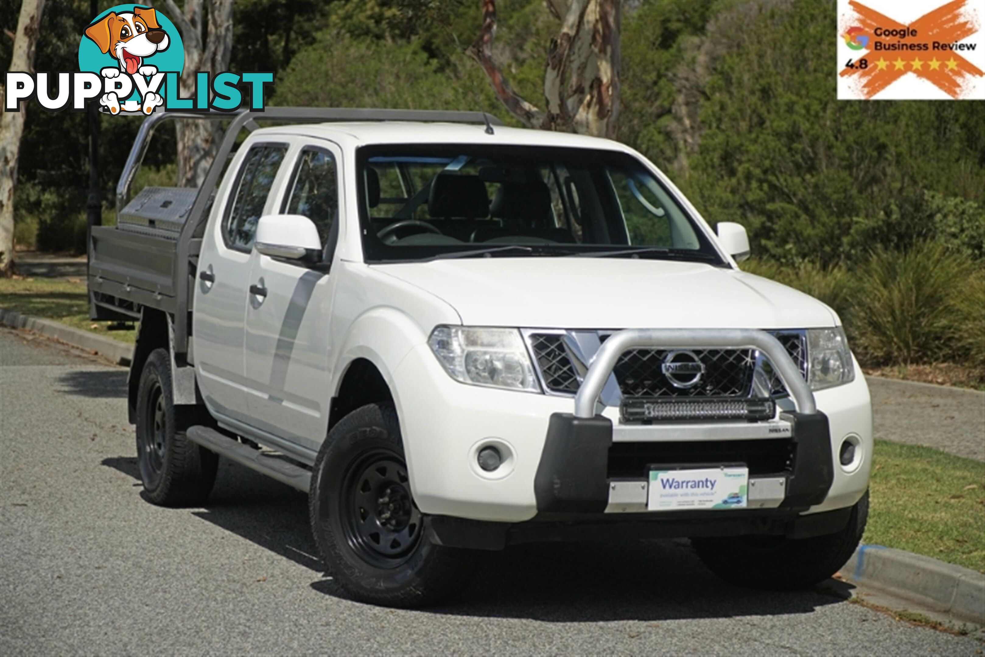 2012 NISSAN NAVARA ST DUAL CAB D40 S6 MY12 UTILITY