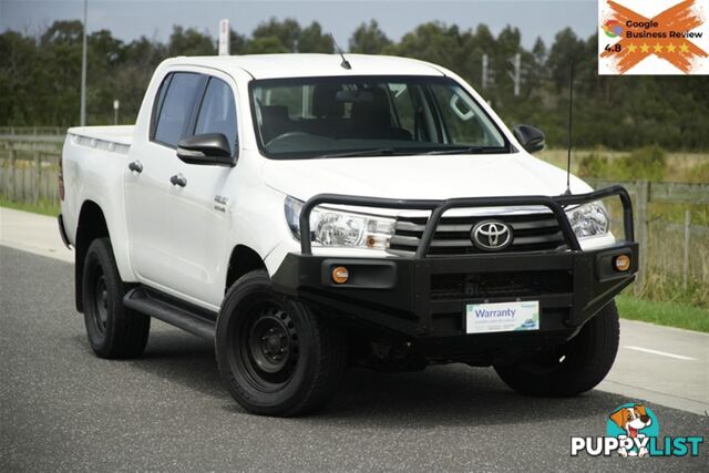 2018 TOYOTA HILUX SR DUAL CAB GUN126R UTILITY