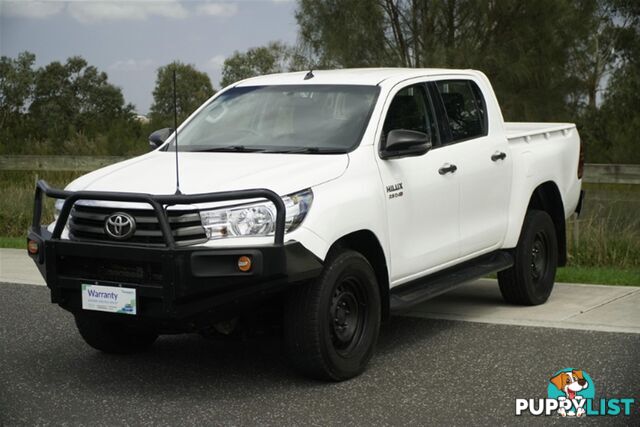 2018 TOYOTA HILUX SR DUAL CAB GUN126R UTILITY