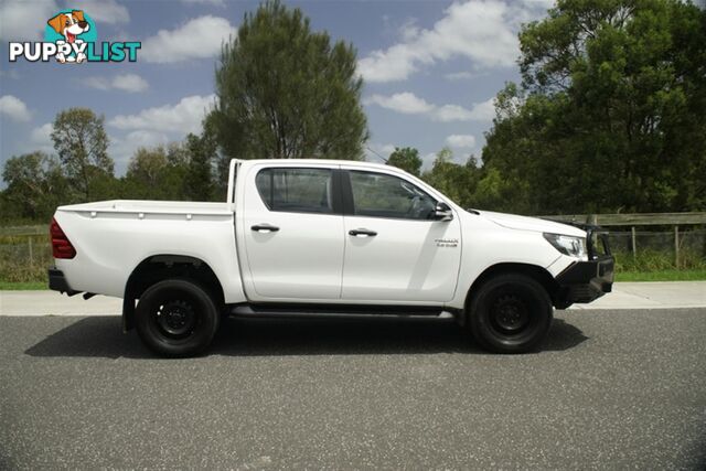 2018 TOYOTA HILUX SR DUAL CAB GUN126R UTILITY