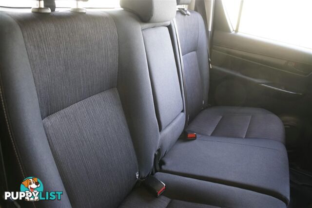 2017 TOYOTA HILUX SR DUAL CAB GUN126R CAB CHASSIS
