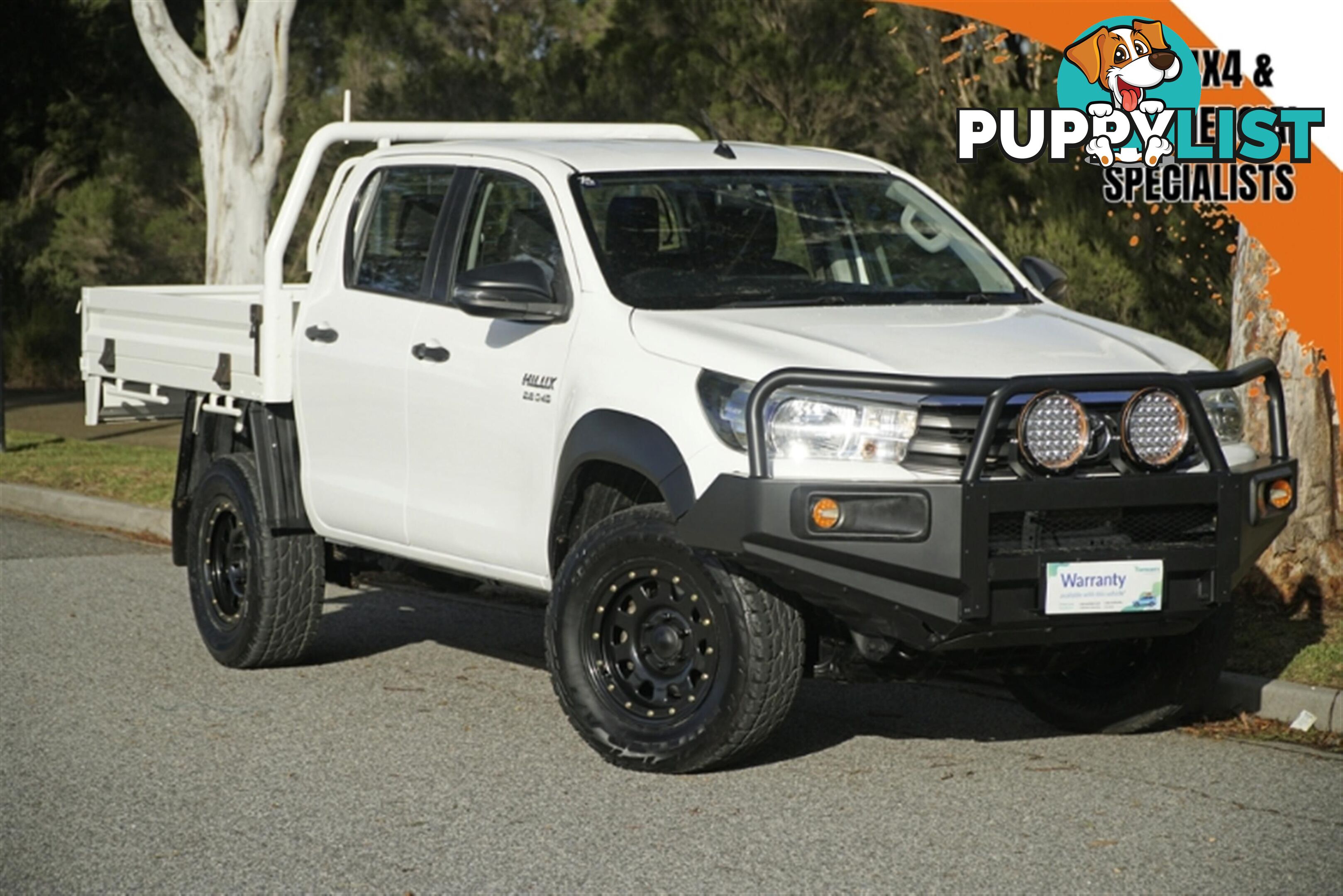 2017 TOYOTA HILUX SR DUAL CAB GUN126R CAB CHASSIS